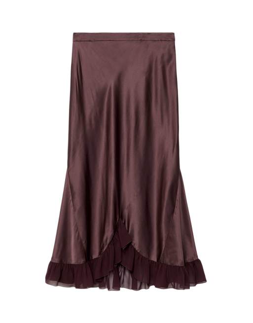 AllSaints – Irma – Rock in Ochsenblutrot, 2 von 6