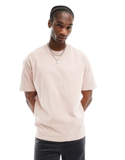 AllSaints - Isac - T-shirt oversize - Rose - view 1