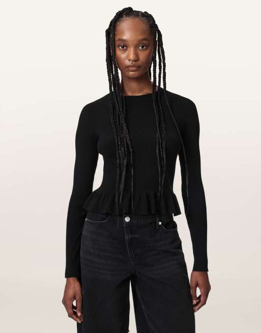 AllSaints - Isla - Trui in zwart, 3 van 6