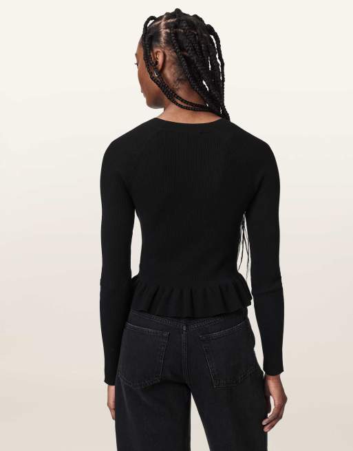 AllSaints - Isla - Trui in zwart, 5 van 6