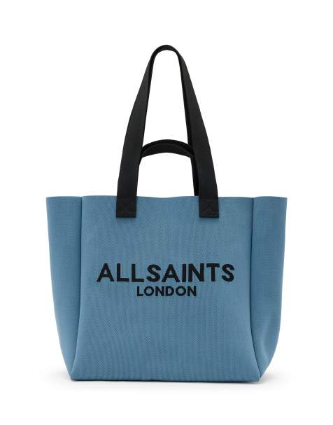 AllSaints - Izzy e/w - Sac cabas - Bleu acier - view 1