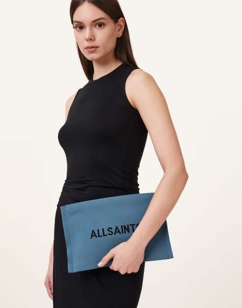 AllSaints - Izzy - Pochette - Bleu acier - view 1