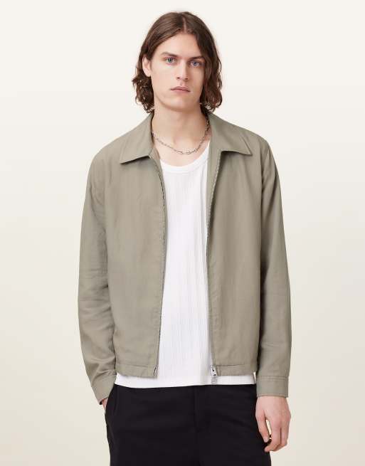 AllSaints – Jacke in warmem Braun