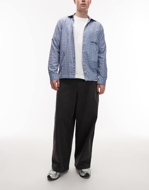 AllSaints - Jackson - Baggy denim jeans in zwart met wassing, 2 van 5