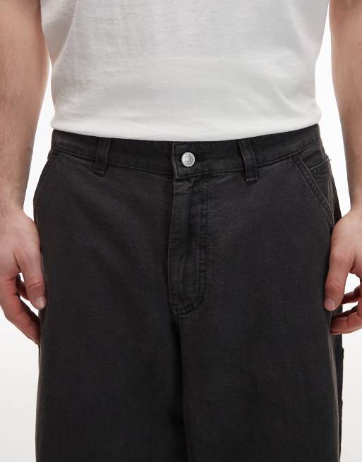 AllSaints - Jackson - Baggy denim jeans in zwart met wassing, 5 van 5