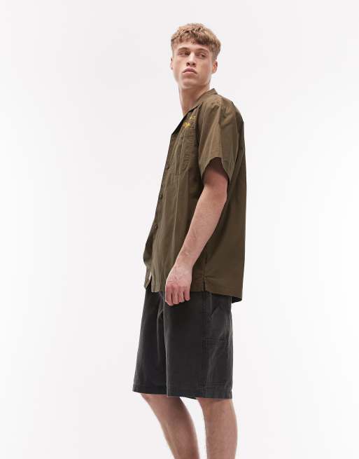 AllSaints - Jackson - Sorte forvaskede jorts i denim, 3 af 5