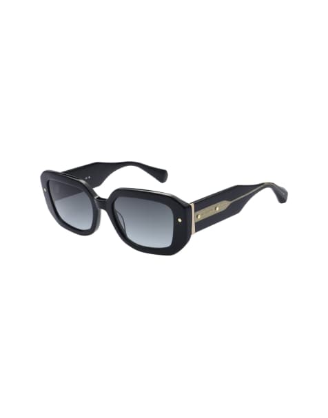 AllSaints Jade sunglasses in black - view 1