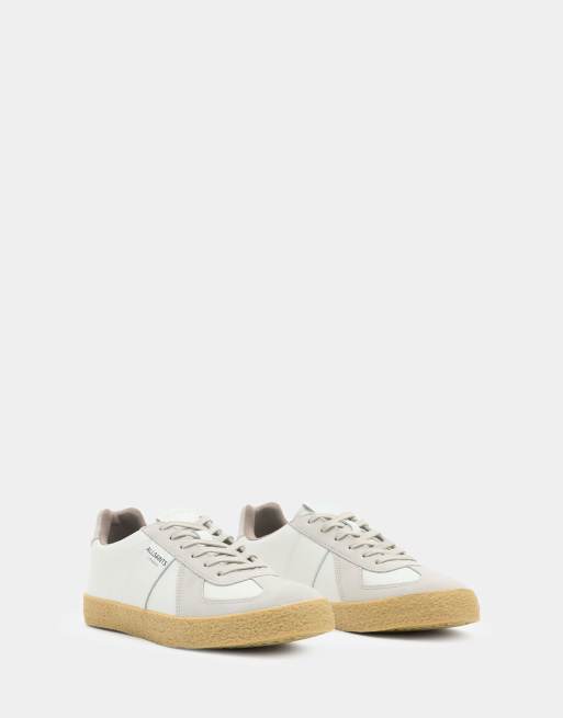 AllSaints – Jaimee – Sneaker in Weiß