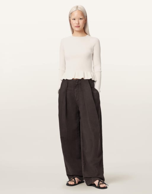 AllSaints - Jas - Pull - Blanc tourterelle, 4 de 6