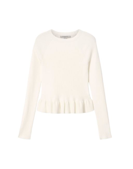 AllSaints - Jas - Trui in wit, 2 van 6