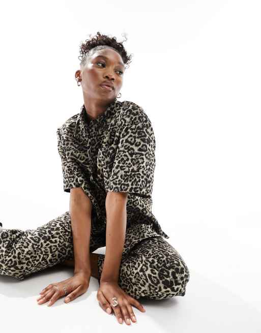 zara leopard print t shirt