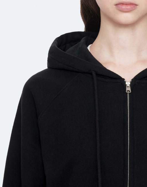 AllSaints Jemima sweat à capuche noir intense, 6 de 6