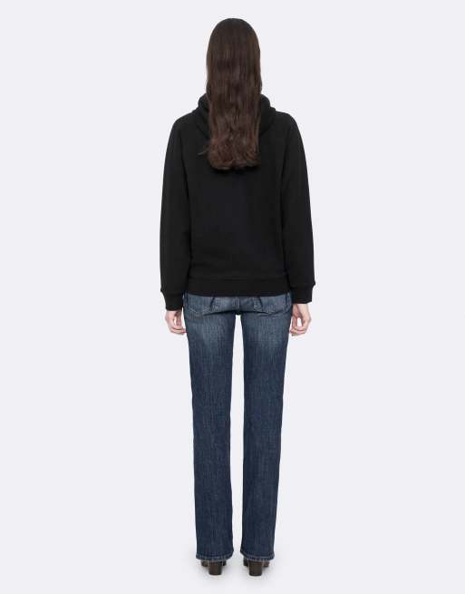 AllSaints Jemima sweat à capuche noir jais, 4 de 7