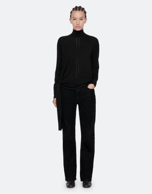 AllSaints Jersey Tilley negro, 2 de 7