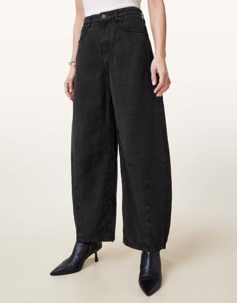AllSaints – Jett – Hose in Schwarz - view 1