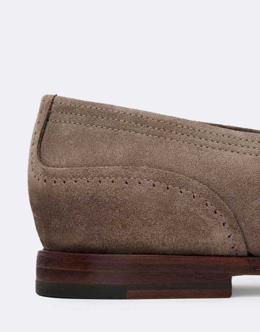 AllSaints Jules Loafer mit Ziernaht in Karoo-Braun, 4 von 6