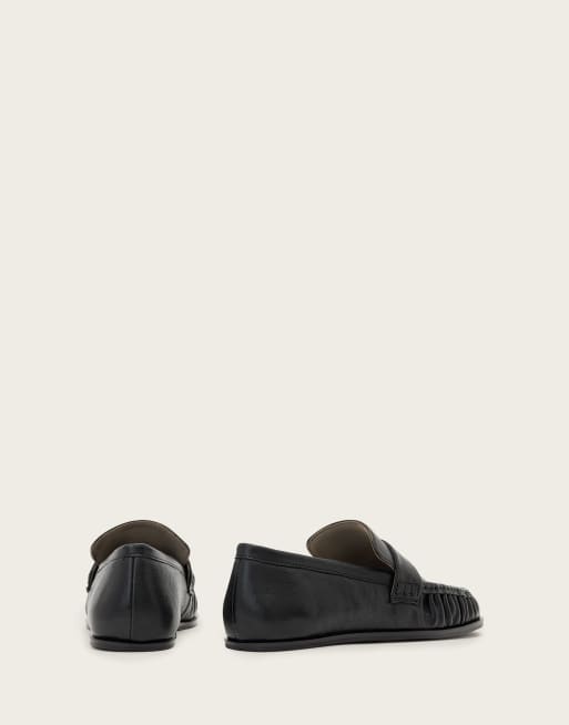 AllSaints Julie mocassins noirs, 3 de 4