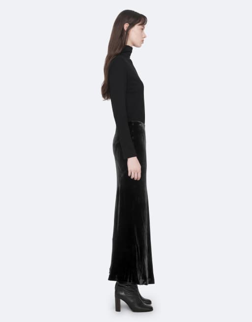 AllSaints jupe longue Anise noire, 3 de 7