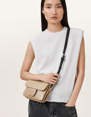 AllSaints - Jupiter - Crossbody tas in bruin - view 1