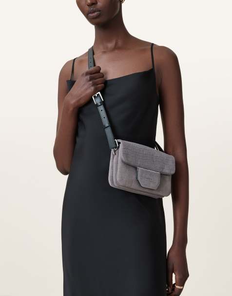 AllSaints - Jupiter - Sac bandoulière - Bleu ardoise - view 1