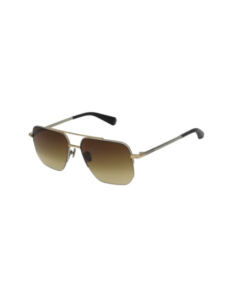 AllSaints Kai sunglasses in metallic - view 1
