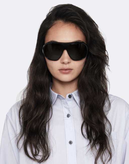 AllSaints Kaia Oversize-Hemd in Eisblau, 3 von 6
