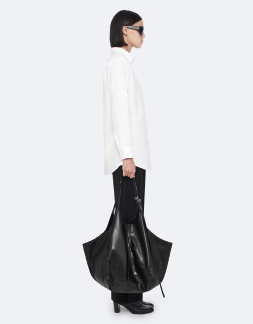AllSaints Kaia Oversize-Hemd in Weiß, 6 von 6