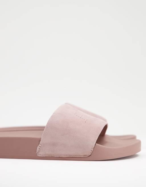 Vans blush hot sale slides