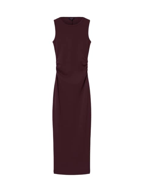 AllSaints – Katarina – Kleid in Ochsenblutrot - view 1