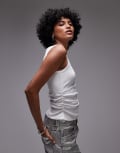 [AllSaints] AllSaints Katarina tank in optic white 10-12 Optic white