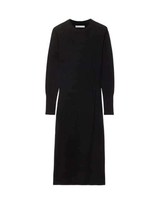 AllSaints Kayla Langarm-Kleid in Schwarz, 7 von 7