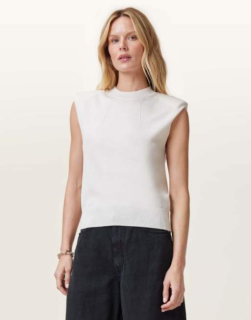 AllSaints - Kayla - Tanktop in wit