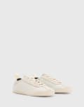 [AllSaints] AllSaints Kenny runner sneakers in white 37 Chalk
