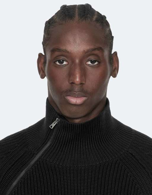 AllSaints Kit mit Stehkragen in Schwarz, 3 von 6