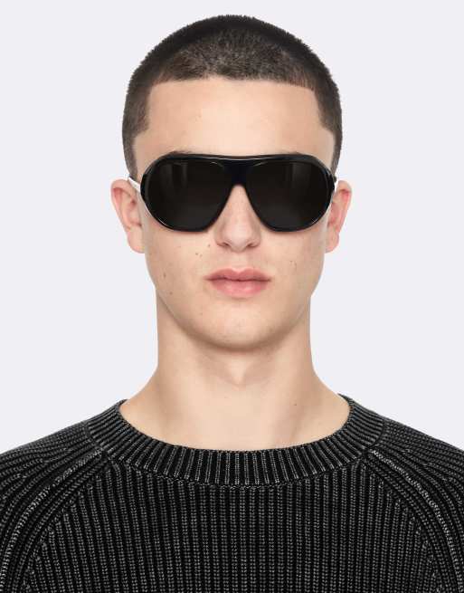 AllSaints Kit Sweatshirt in verwaschenem Schwarz, 3 von 6