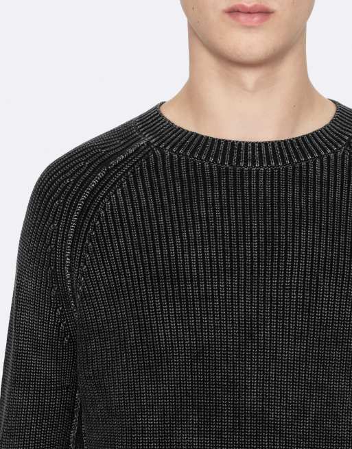AllSaints Kit Sweatshirt in verwaschenem Schwarz, 5 von 6