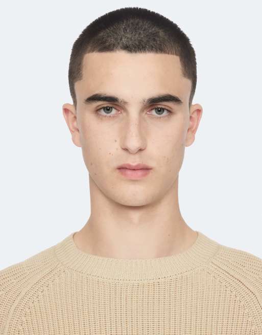 AllSaints Kit Sweatshirt mit Rundhalsausschnitt in Ecru-Weiß, 3 von 6