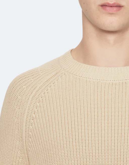 AllSaints Kit Sweatshirt mit Rundhalsausschnitt in Ecru-Weiß, 5 von 6