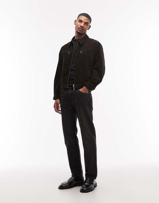 AllSaints – Korey – Jacke mit Reißverschluss und Leopardenmuster in Braun, 2 von 5