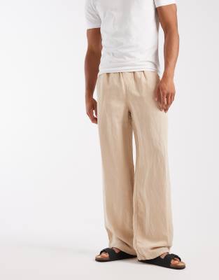 Korten - Hose in Sandbeige-Braun Braun M