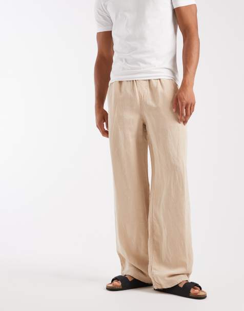 AllSaints Korten pants in sand - view 1