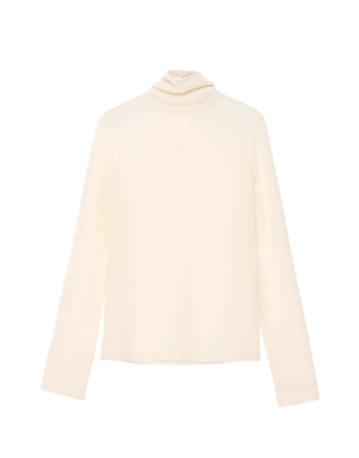 AllSaints Kumi Top in Ecruweiß, 2 von 6