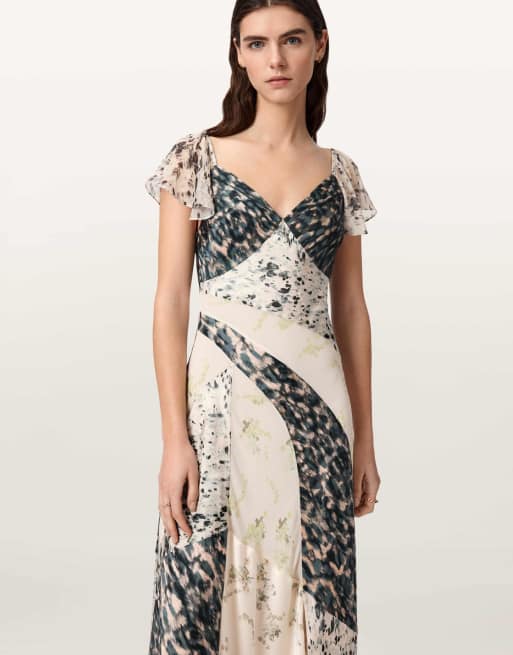 AllSaints - Lala - Jurk in wit, 6 van 6