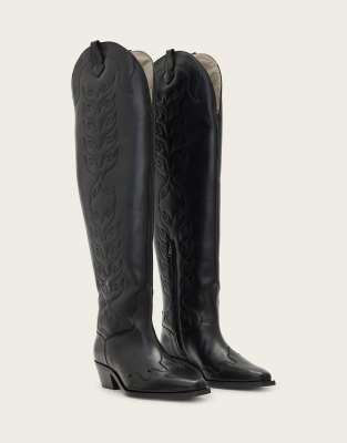 AllSaints - Landon - Stiefel in Schwarz