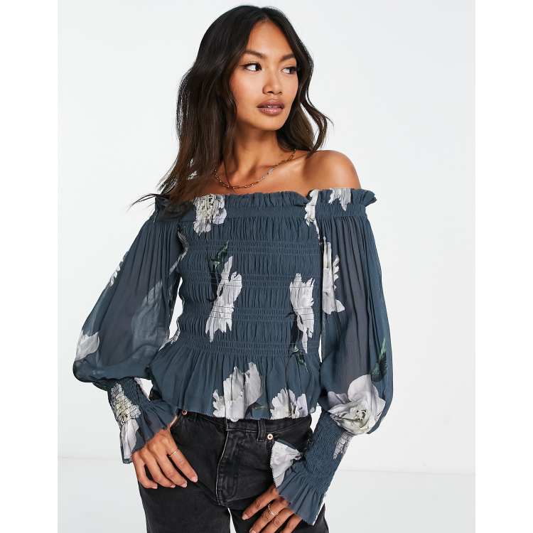 All saints off store the shoulder sweater