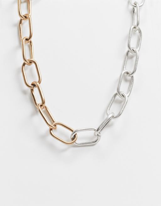 Large deals link necklace