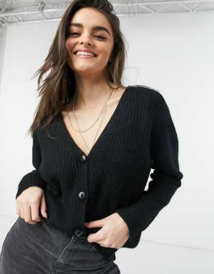all saints black cardigan