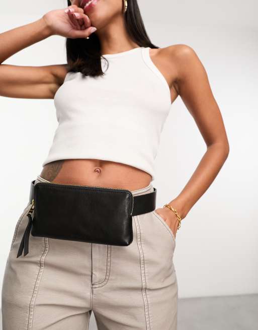 Belt bag outlet black leather