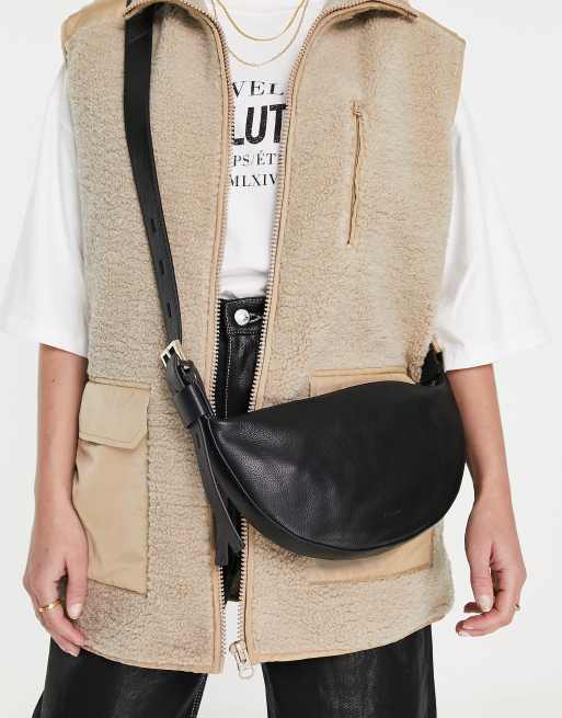 Allsaints black online bag