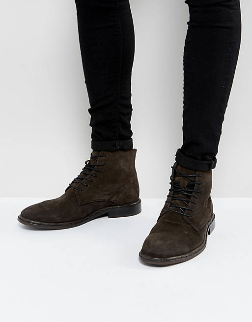 AllSaints Leather Lace Up Boot | ASOS